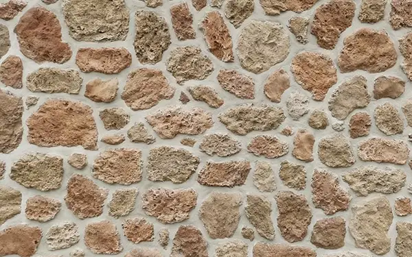 Pierres de parement Meulière, joints traditionnels